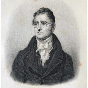 1844 James Thomson Esquire Engraving Victorian Scotland Scottish Lawyer DWSS21